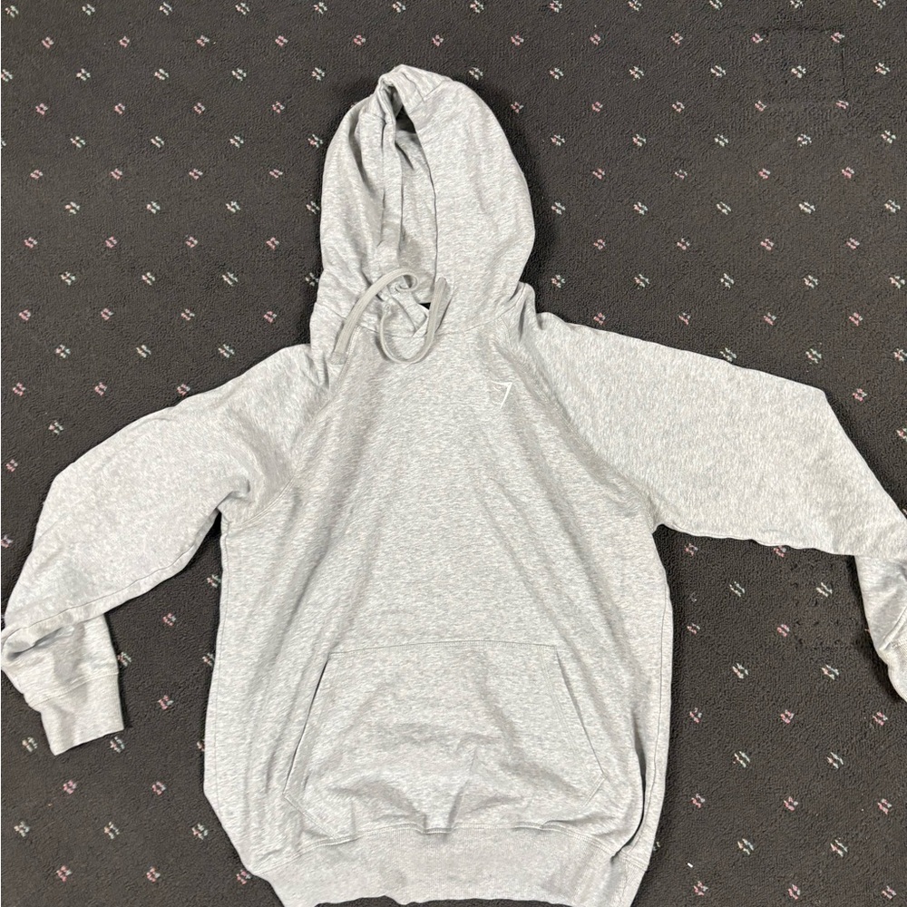 Gymshark Light Gray Hoodie